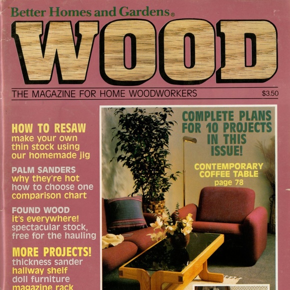 3 Vintage Workbench Magazines, Woodworking - Picture 5 of 7